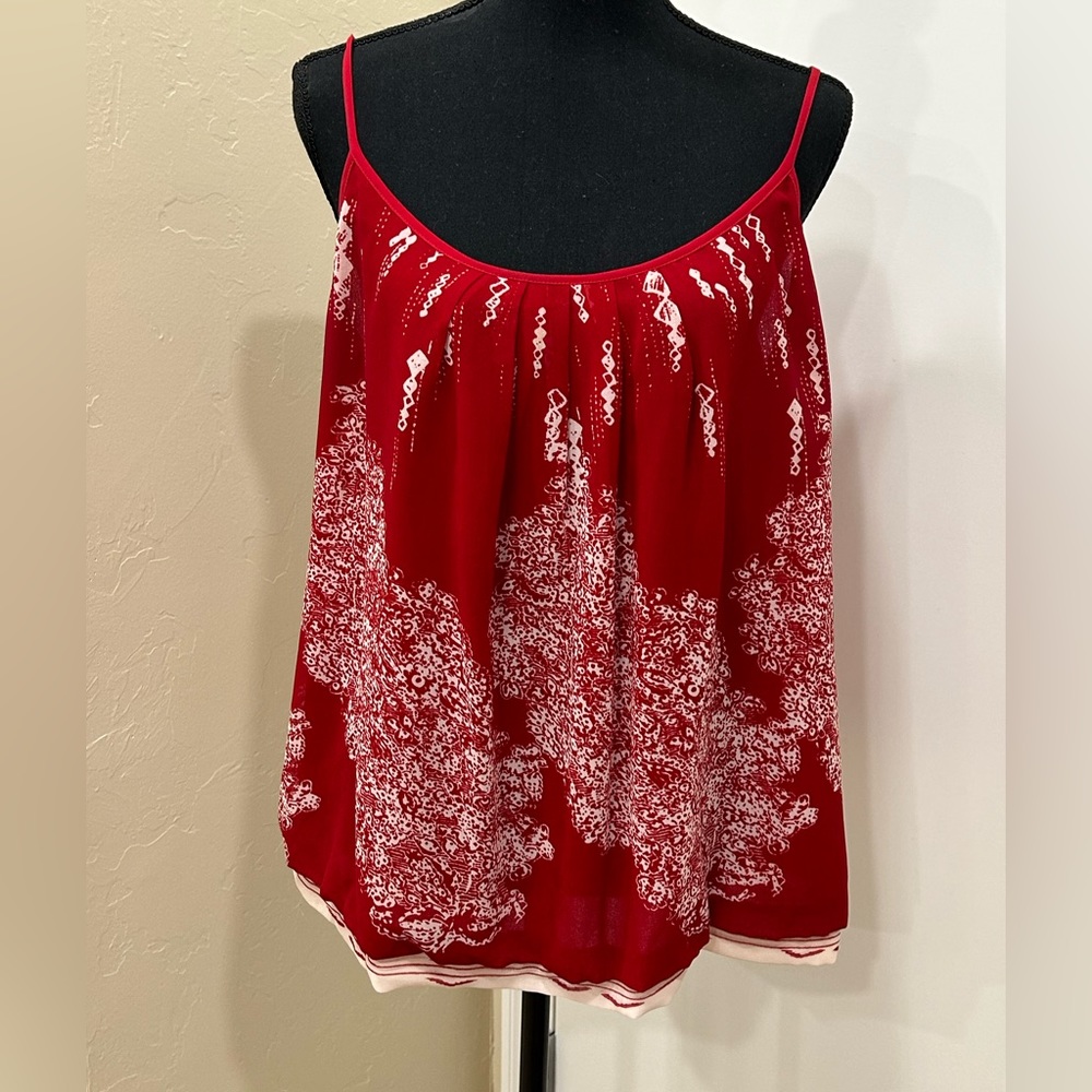CAbi blousy tank- size large.
